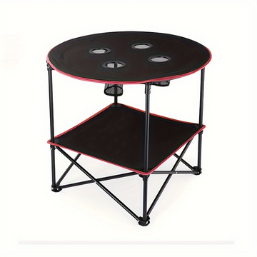 Camping Foldable Cup Holder Table